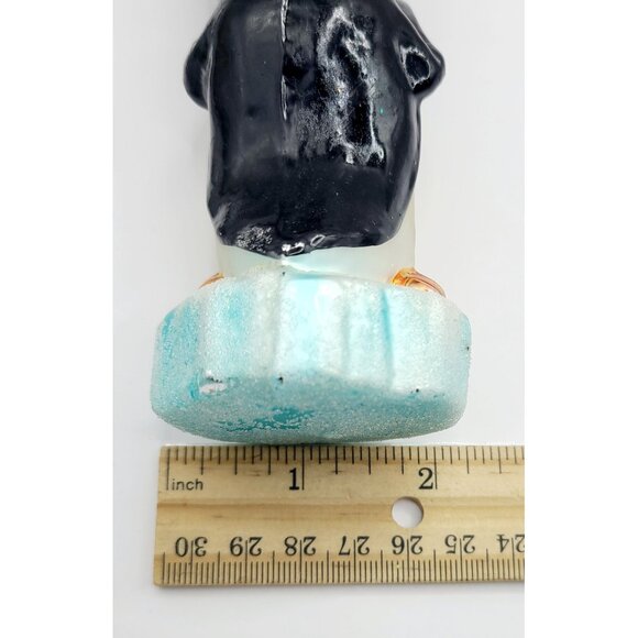 Radko ARTIC ANTIC Stack 3 Penguins Totem Glass Christmas Ornament 9” - Picture 9 of 9